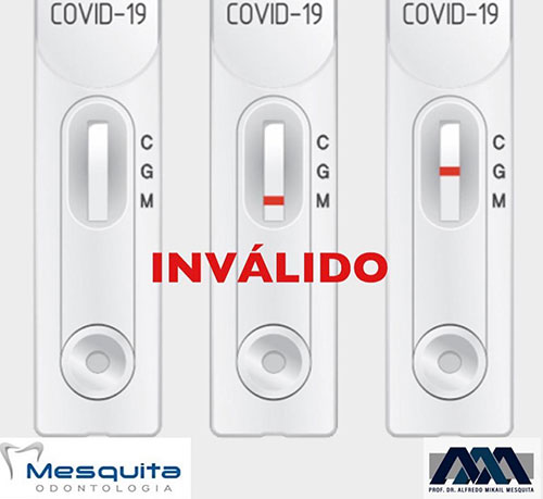 Entenda Teste para Coronavirus - Inválido